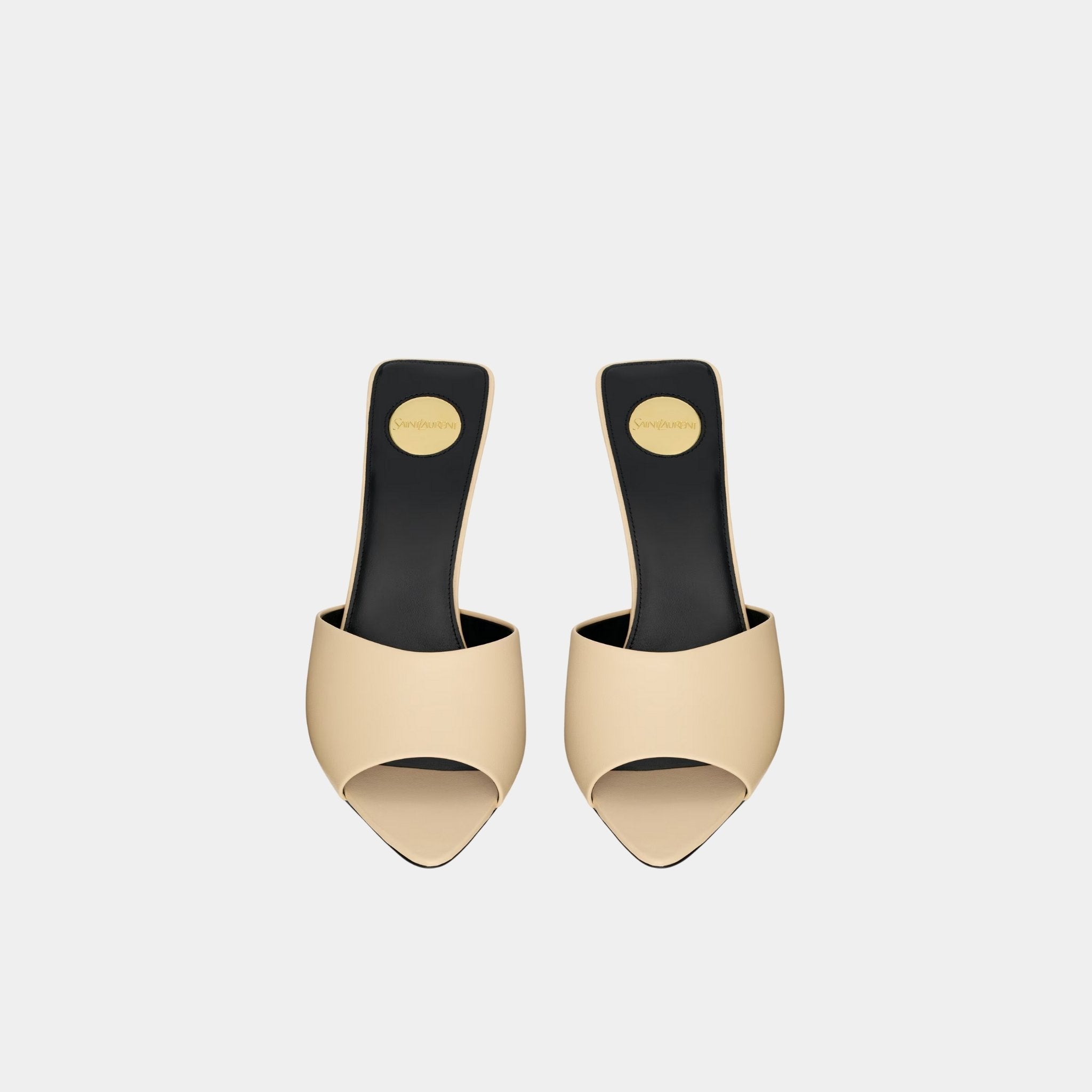 Romy Mules In Smooth Leather