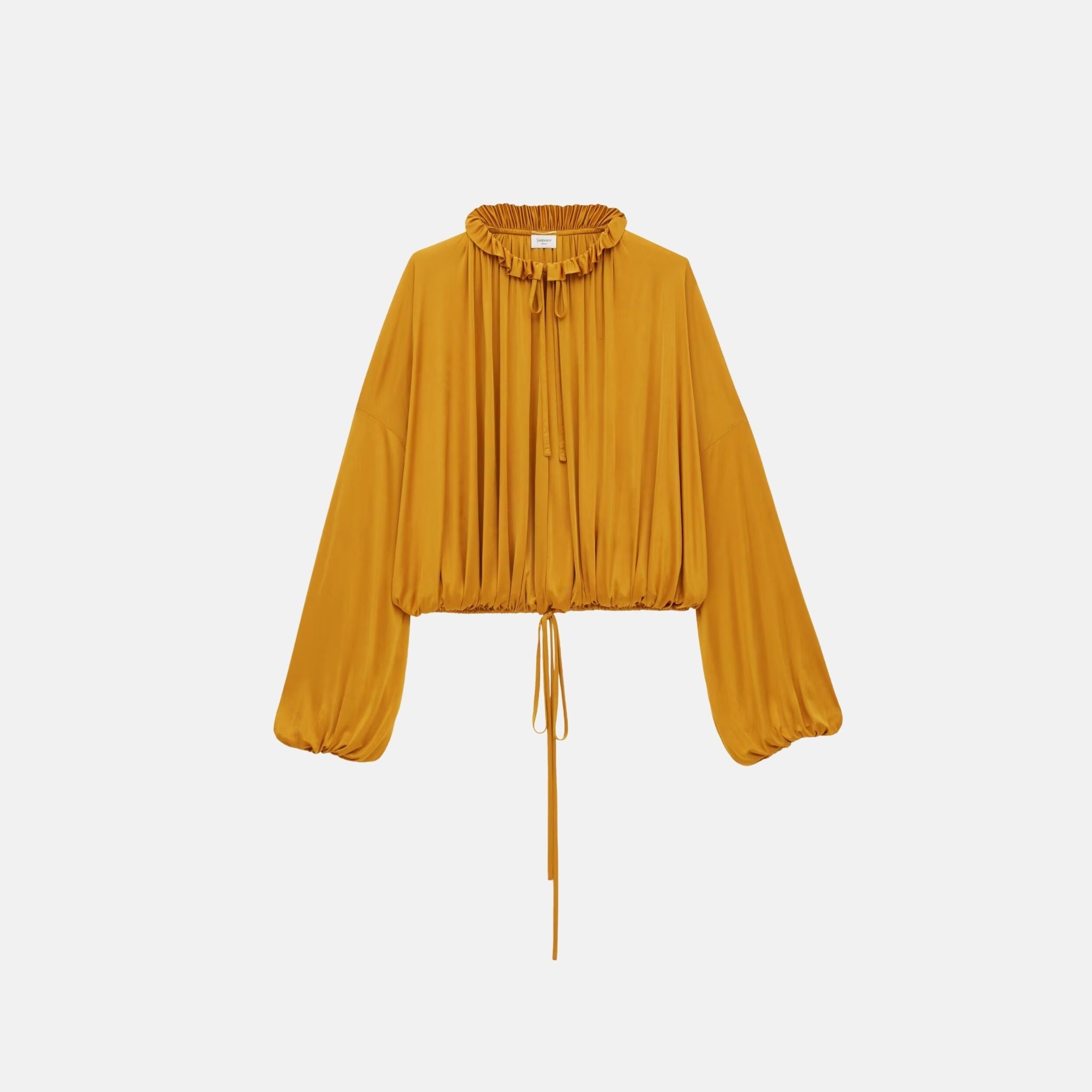 Yves Saint Laurent Blouse In Knit, Jaune, Front
