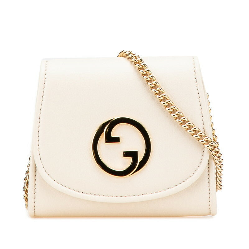 Gucci Blondie Leather Chain Shoulder Bag