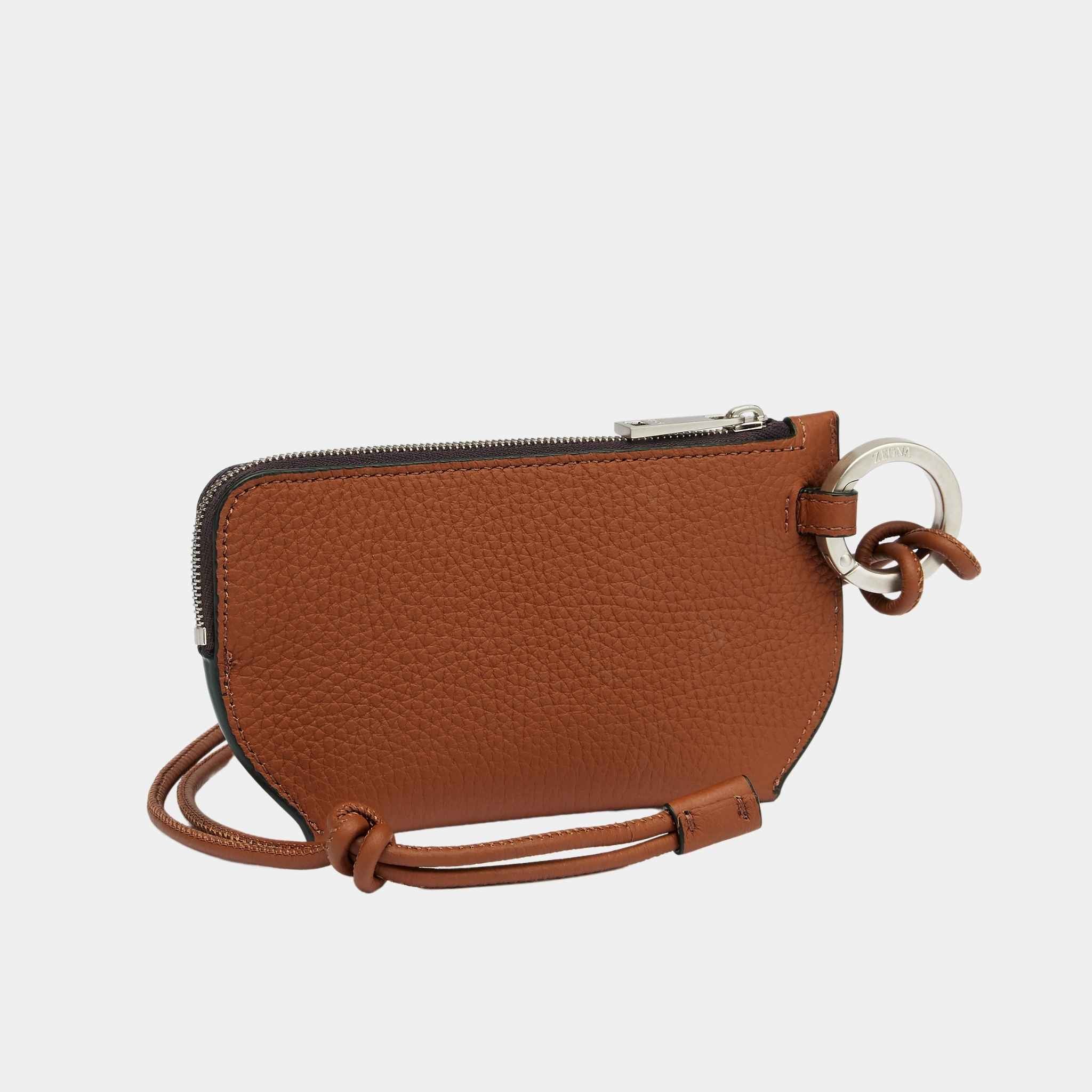 Foliage Deerskin Glasses Case