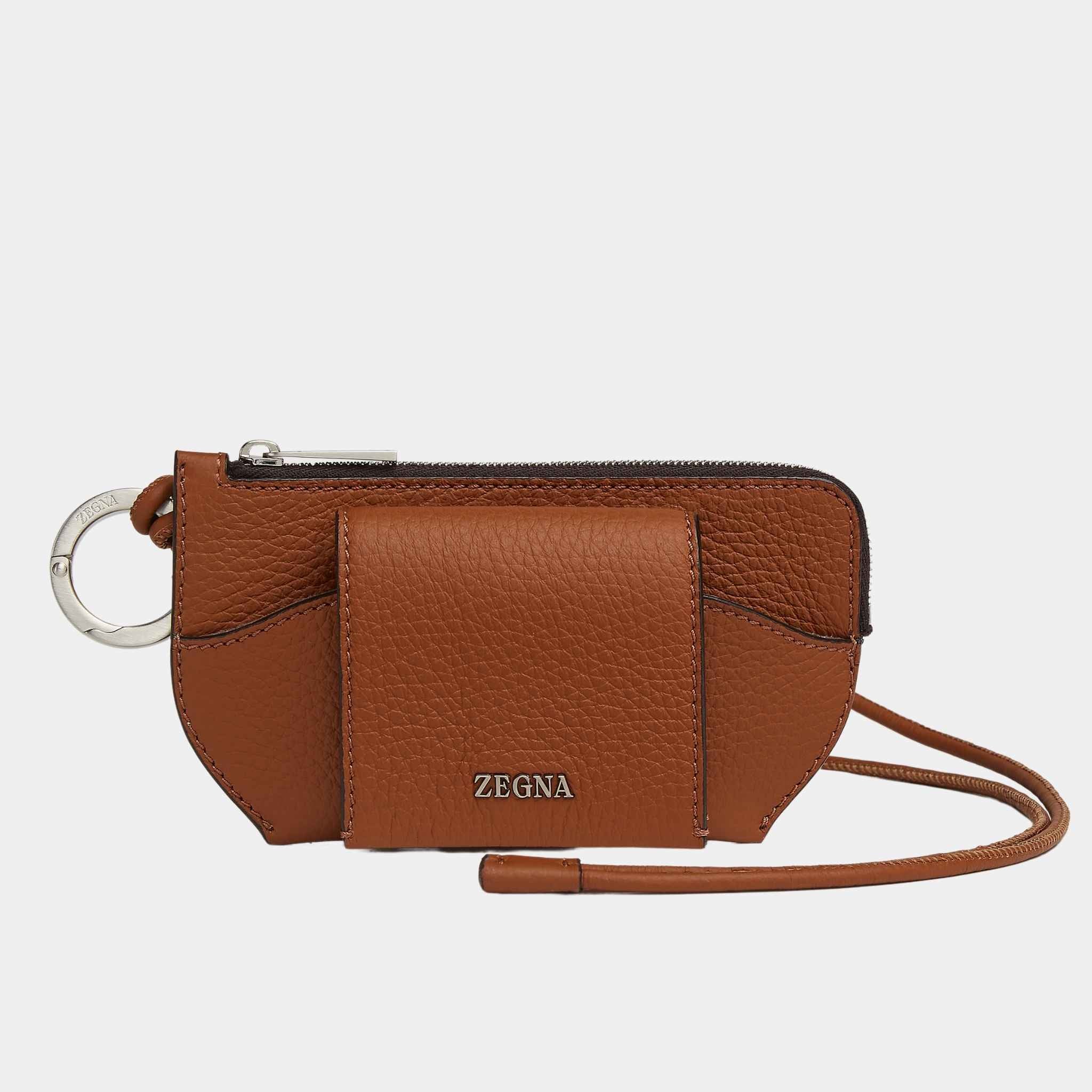 Foliage Deerskin Glasses Case